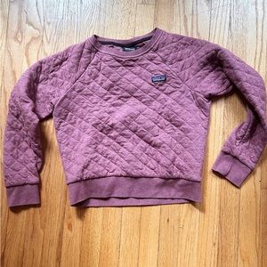 Patagonia Women's Organic Cotton Quilted Crewneck Sweatshirt